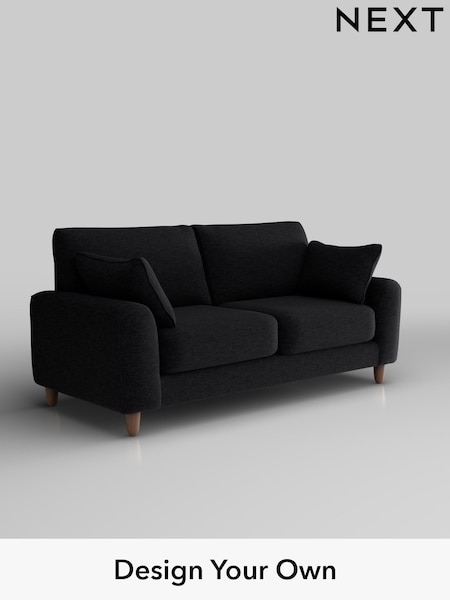 Fine Chenille Easy Clean/Black Campbell (F49359) | £1,175