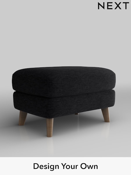 Fine Chenille Easy Clean/Black Parker (F49366) | £425