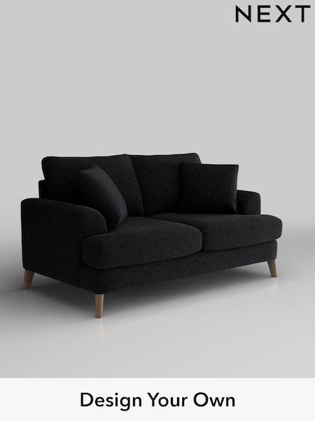 Fine Chenille Easy Clean/Black Parker (F49366) | £1,275