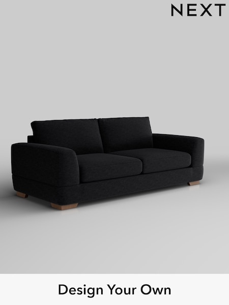 Fine Chenille Easy Clean/Black Clayton (F49373) | £1,325