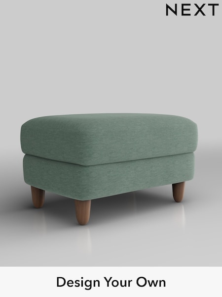 Fine Chenille Easy Clean/Light Forest Green Campbell (F49376) | £425