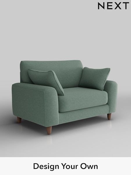 Fine Chenille Easy Clean/Light Forest Green Campbell (F49376) | £975