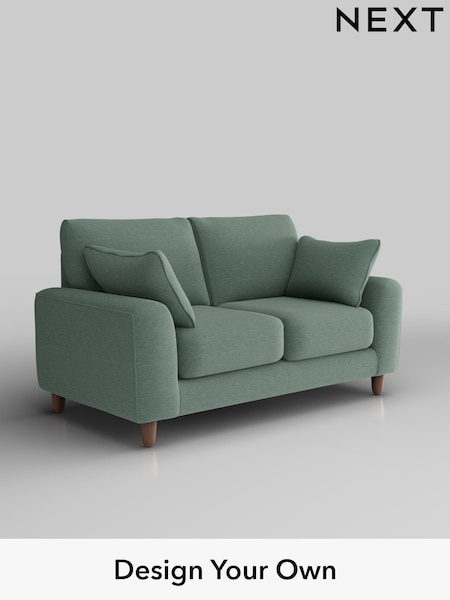 Fine Chenille Easy Clean/Light Forest Green Campbell (F49376) | £1,075