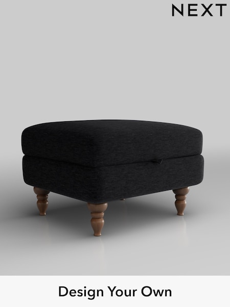 Fine Chenille Easy Clean/Black Mallory (F49379) | £475