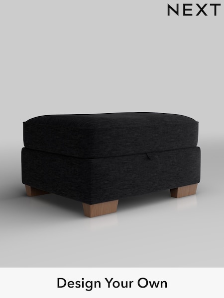Fine Chenille Easy Clean/Black Michigan Ii (F49382) | £475