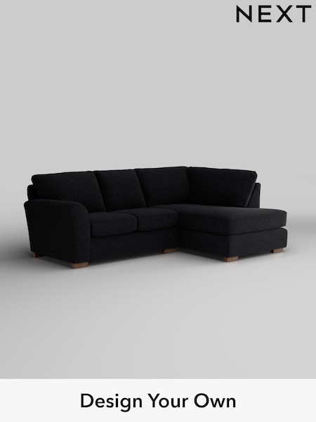 Fine Chenille Easy Clean/Black Michigan Ii (F49382) | £1,450