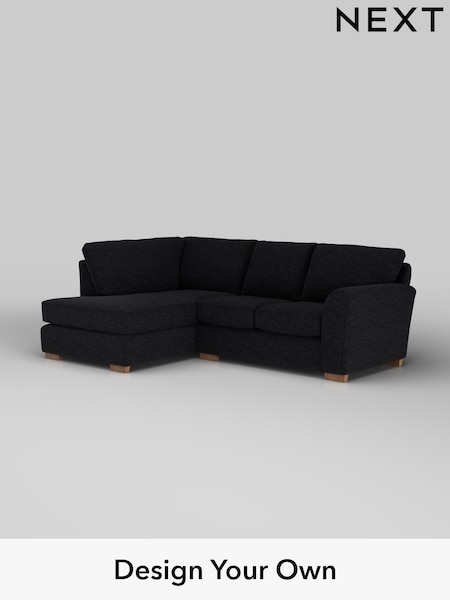 Fine Chenille Easy Clean/Black Michigan Ii (F49382) | £1,450