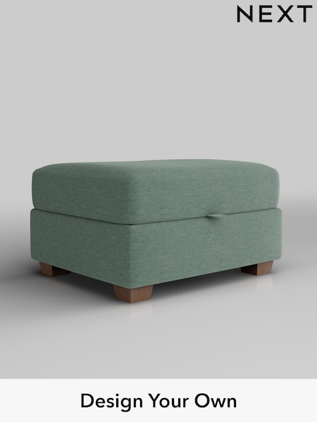 Fine Chenille Easy Clean/Light Forest Green Heath Highback (F49400) | £475
