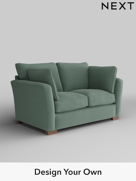 Fine Chenille Easy Clean/Light Forest Green Heath Highback (F49400) | £1,025