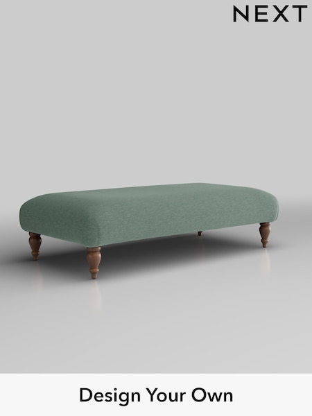Fine Chenille Easy Clean/Light Forest Green Erin Deep Relaxed Sit (F49401) | £475