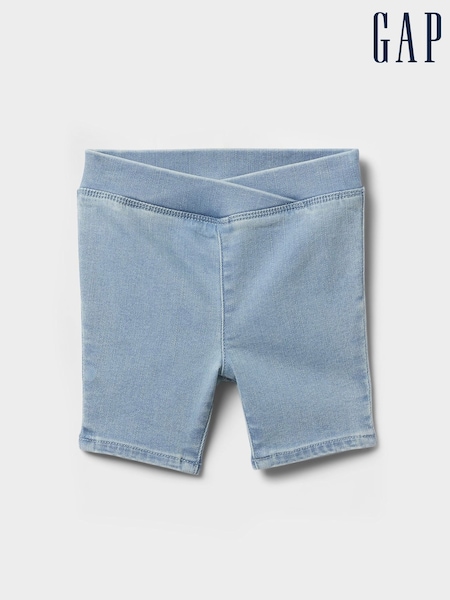 Gap Blue Denim Cycling Shorts (6mths-5yrs) (F49402) | £18