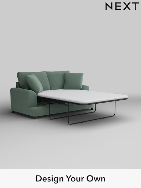 Fine Chenille Easy Clean/Light Forest Green Parker (F49415) | £1,550