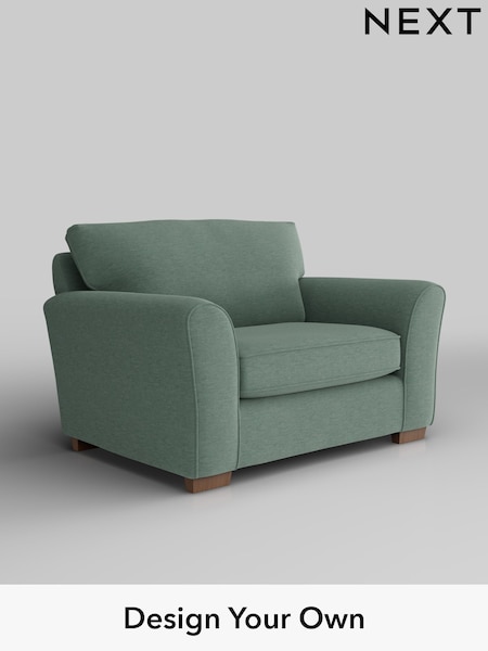 Fine Chenille Easy Clean/Light Forest Green Michigan Ii (F49424) | £725