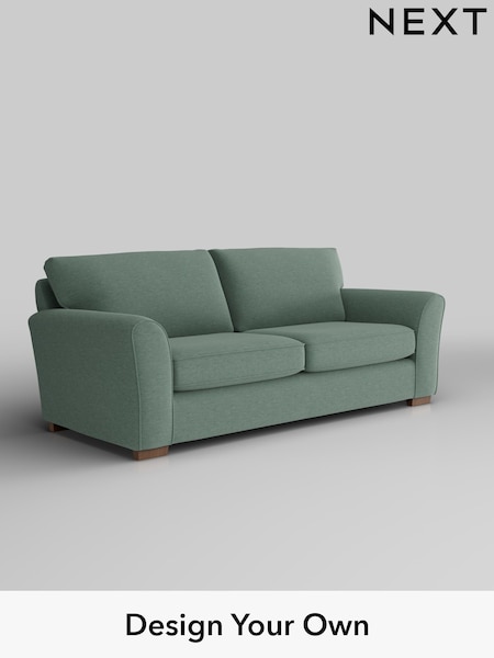 Fine Chenille Easy Clean/Light Forest Green Michigan Ii (F49424) | £1,075