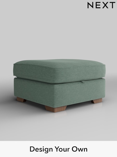 Fine Chenille Easy Clean/Light Forest Green Stamford Highback (F49450) | £499