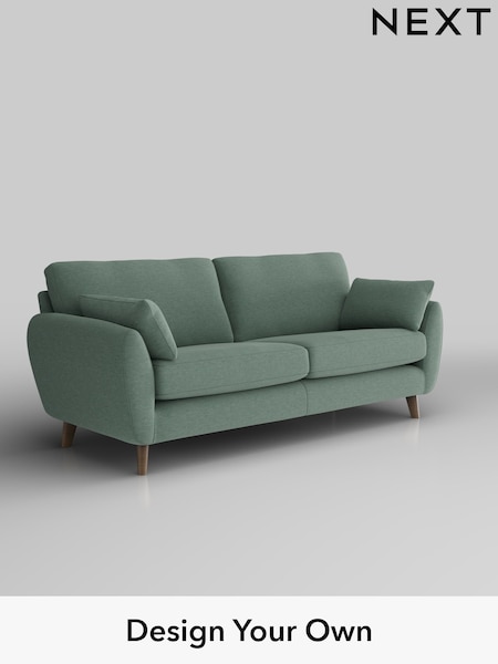 Fine Chenille Easy Clean/Light Forest Green Wilson (F49451) | £1,099