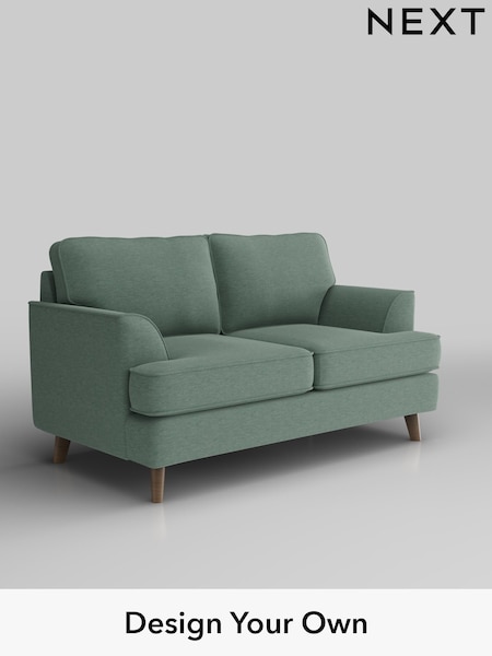Fine Chenille Easy Clean/Light Forest Green Peyton (F49454) | £875