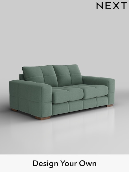 Fine Chenille Easy Clean/Light Forest Green Brooke Deep Sit (F49458) | £1,625