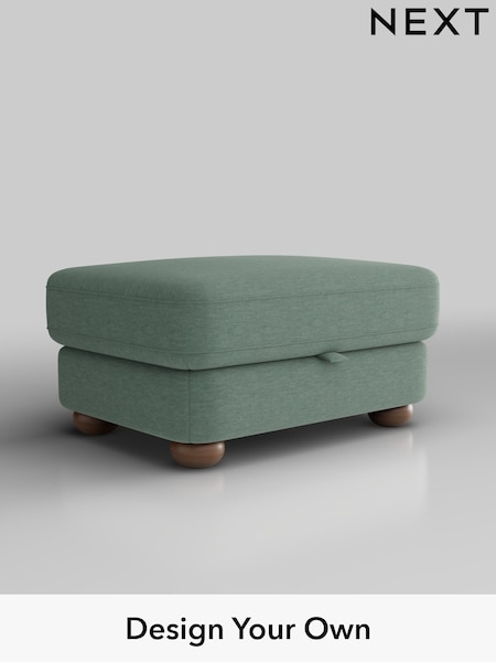 Fine Chenille Easy Clean/Light Forest Green Arches (F49459) | £499