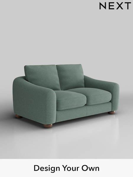Fine Chenille Easy Clean/Light Forest Green Arches (F49459) | £1,125