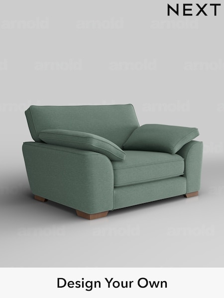 Fine Chenille Easy Clean/Light Forest Green Stamford Grand Relaxed Sit (F49460) | £1,299