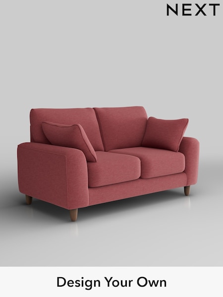 Fine Chenille Easy Clean/Mid Pink Campbell (F49468) | £1,075