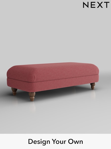 Fine Chenille Easy Clean/Mid Pink Ashford Highback (F49472) | £475