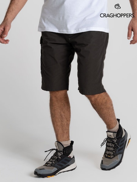 Craghoppers Kiwi Long Brown Shorts (F49543) | £40