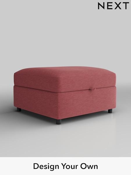 Fine Chenille Easy Clean/Mid Pink Parker Platform (F49556) | £499