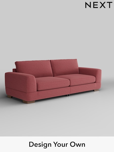 Fine Chenille Easy Clean/Mid Pink Clayton (F49564) | £1,425