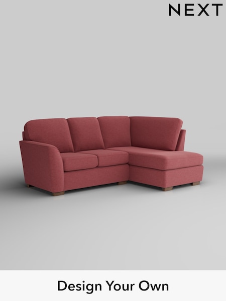 Fine Chenille Easy Clean/Mid Pink Malvern (F49576) | £1,350