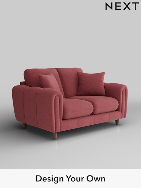 Fine Chenille Easy Clean/Mid Pink Odella (F49595) | £1,175