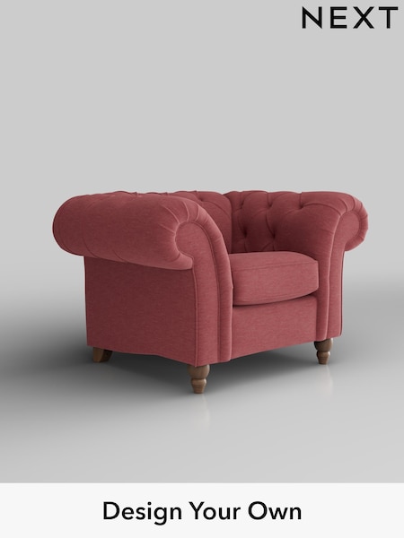 Fine Chenille Easy Clean/Mid Pink Gosford Ii Deep Sit (F49598) | £1,075