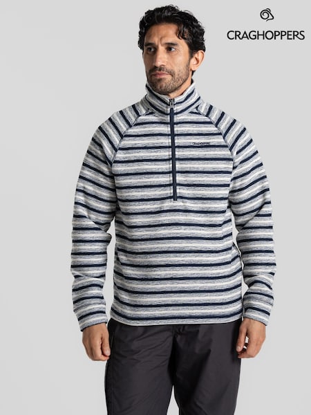 Craghoppers Blue Bonan Half Zip Fleece (F49705) | £35