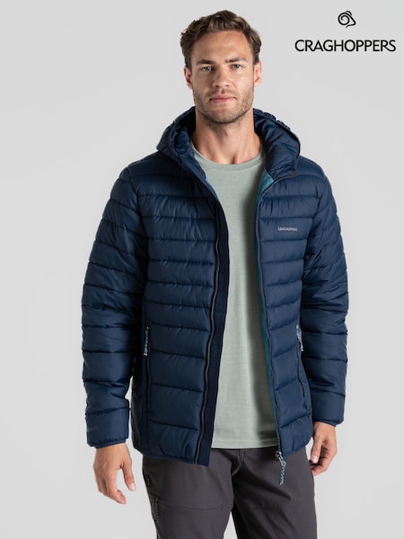 Craghoppers Blue Complite IX Hooded Jacket (F49751) | £70