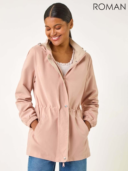 Roman Pink Lightweight Hooded Jacket (F49953) | £65