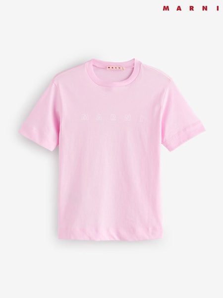 Marni Logo Short Sleeve T-Shirt (F50111) | £67