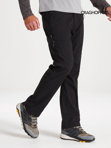 Craghoppers Kiwi Pro Black Trousers (F50170) | £45