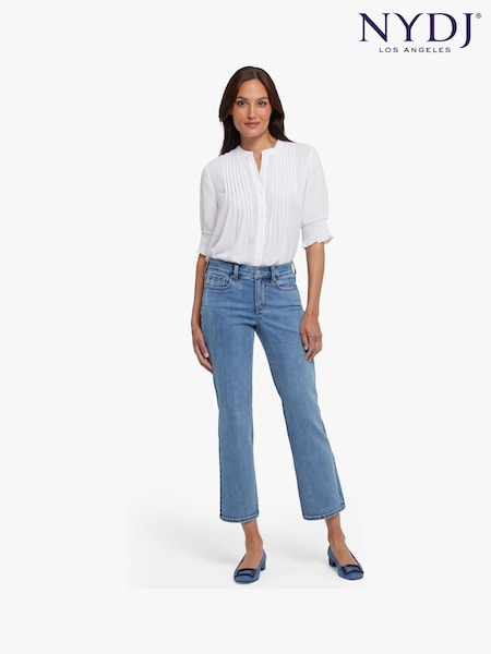 NYDJ Blue Marilyn Straight Ankle Jeans (F50293) | £140