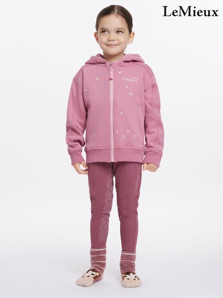 LeMieux Blue Mini Charlie Zip Through Dusk Hoodie (F50468) | £35