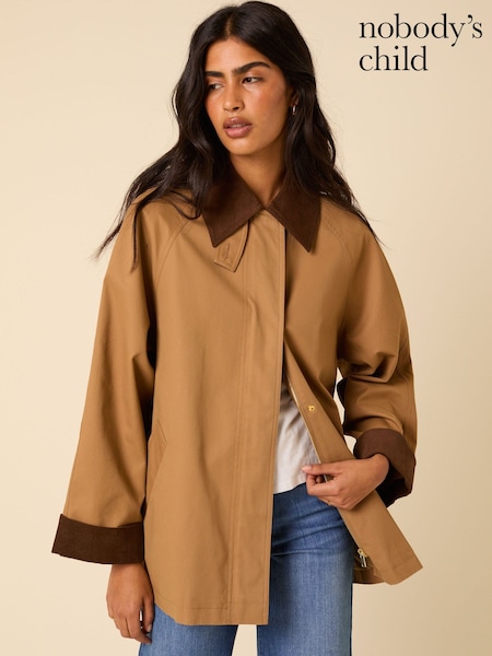 Nobodys Child Brown Freddie Barn Coat (F50479) | £145