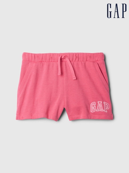 Gap Pink Logo Pull On Shorts (4-13yrs) (F50570) | £14