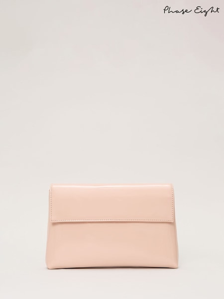 Phase Eight Pink Patent Clutch Bag (F50601) | £75