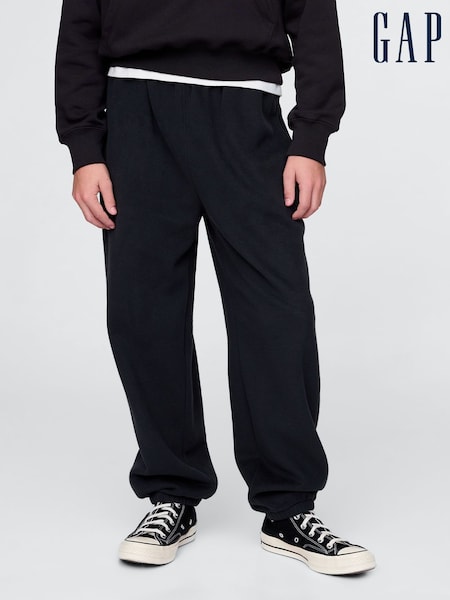 Gap Black Vintage Soft Fleece-Lined Joggers (4-13yrs) (F50672) | £25