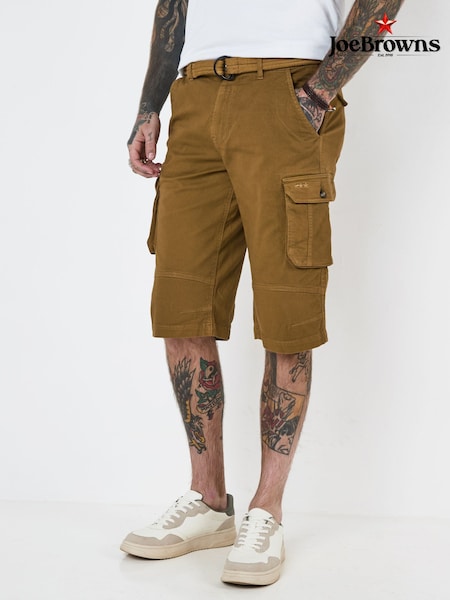 Joe Browns Brown Multi Pocket Cargo Shorts (F50778) | £44