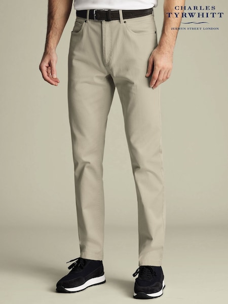 Charles Tyrwhitt Natural 5 Pocket SF Jeans (F50966) | £90