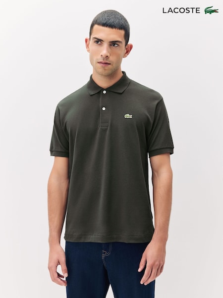 Lacoste Green Petite Original L.12.12 Piqué Cotton Polo Shirt (F50993) | £95