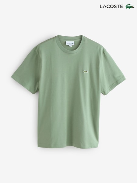 Lacoste Green Mid Weight Cotton T-Shirt (F51089) | £55