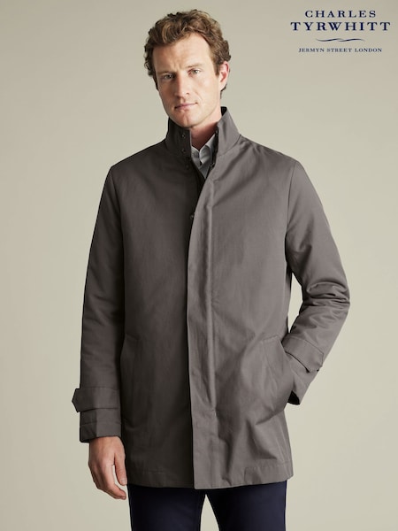 Charles Tyrwhitt Brown 3-in-1 Mac (F51119) | £249