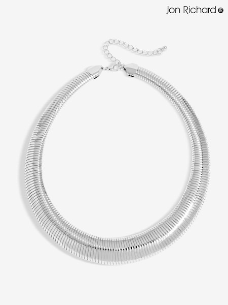 Jon Richard Silver Tone Statement Omega Necklace (F51472) | £30